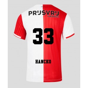 Feyenoord David Hancko #33 Hjemmebanetrøje 2023-24 Kort ærmer